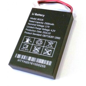 2500mAh -es akkumulátor a GT03-D GPS Nyomkövetőhöz